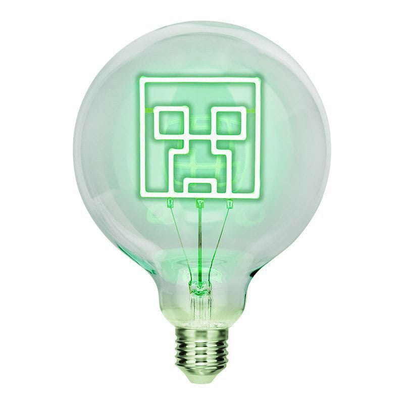 Minecraft Bombilla LED de neón Creeper