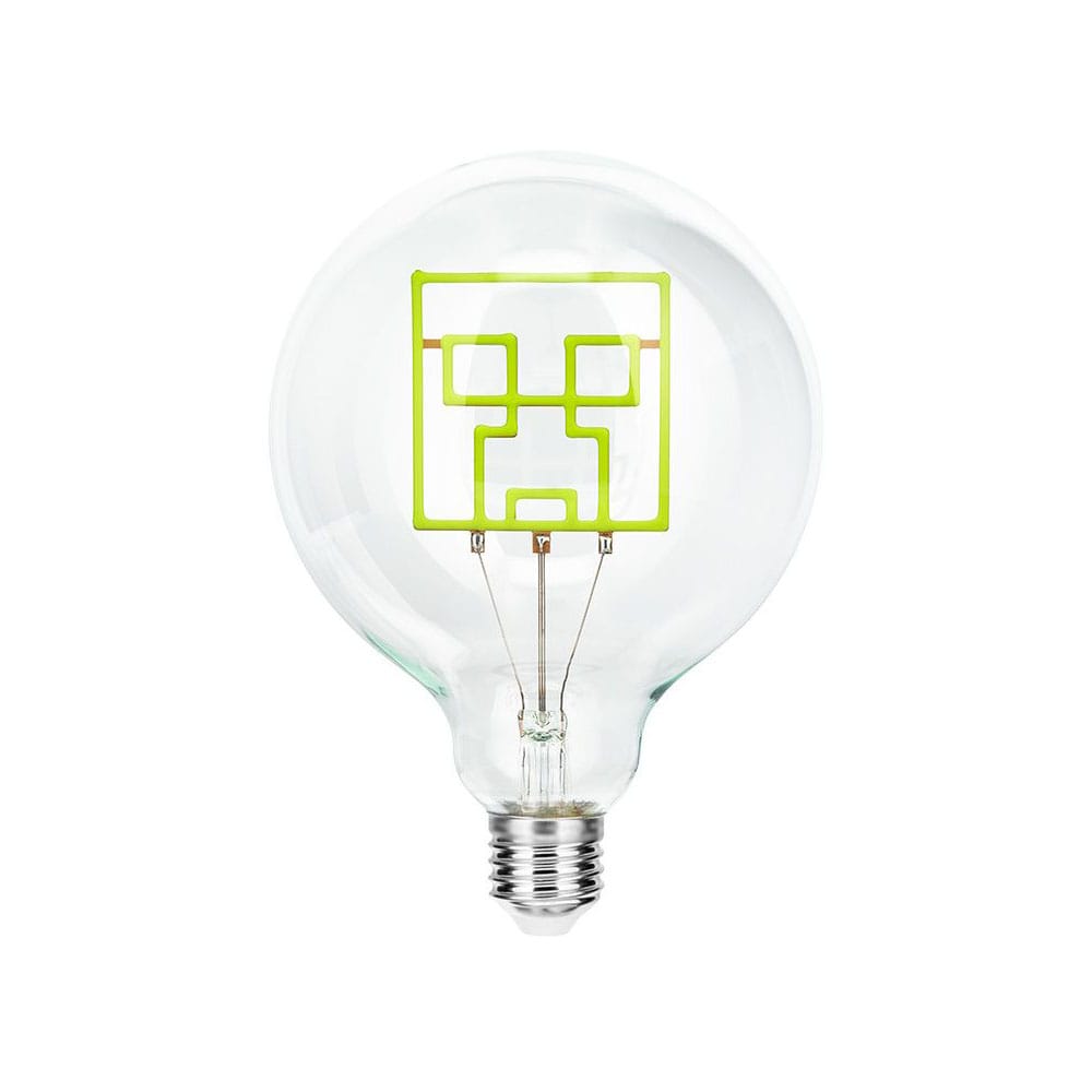 Minecraft Bombilla LED de neón Creeper