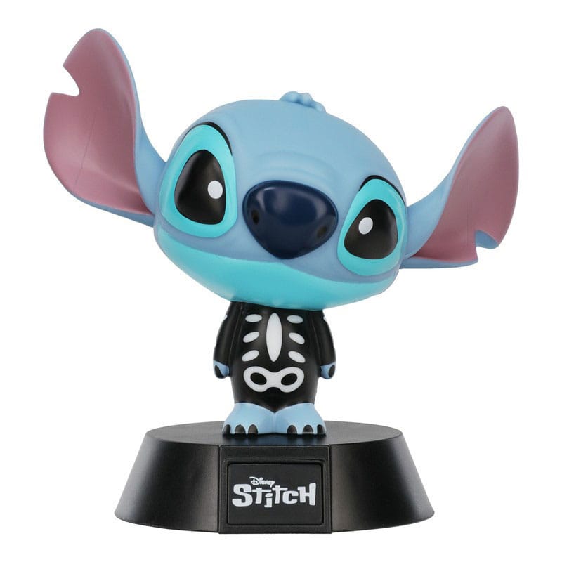 Lilo & Stitch Iconos esqueléticos de con luz Stitch 11 cm Frikytopia