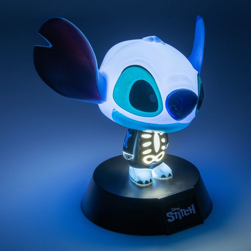 Lilo & Stitch Iconos Esqueléticos de con Luz Stitch 11 cm