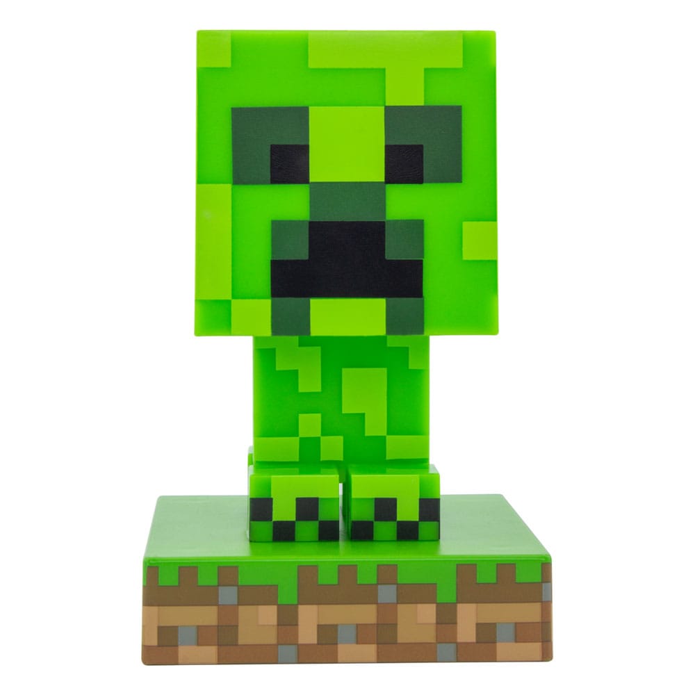 Minecraft Lámpara Icons Creeper 11 cm Frikytopia