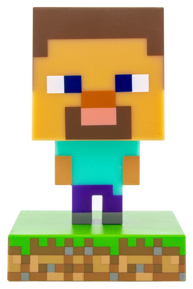 Minecraft lámpara 3D Icon Steve Frikytopia