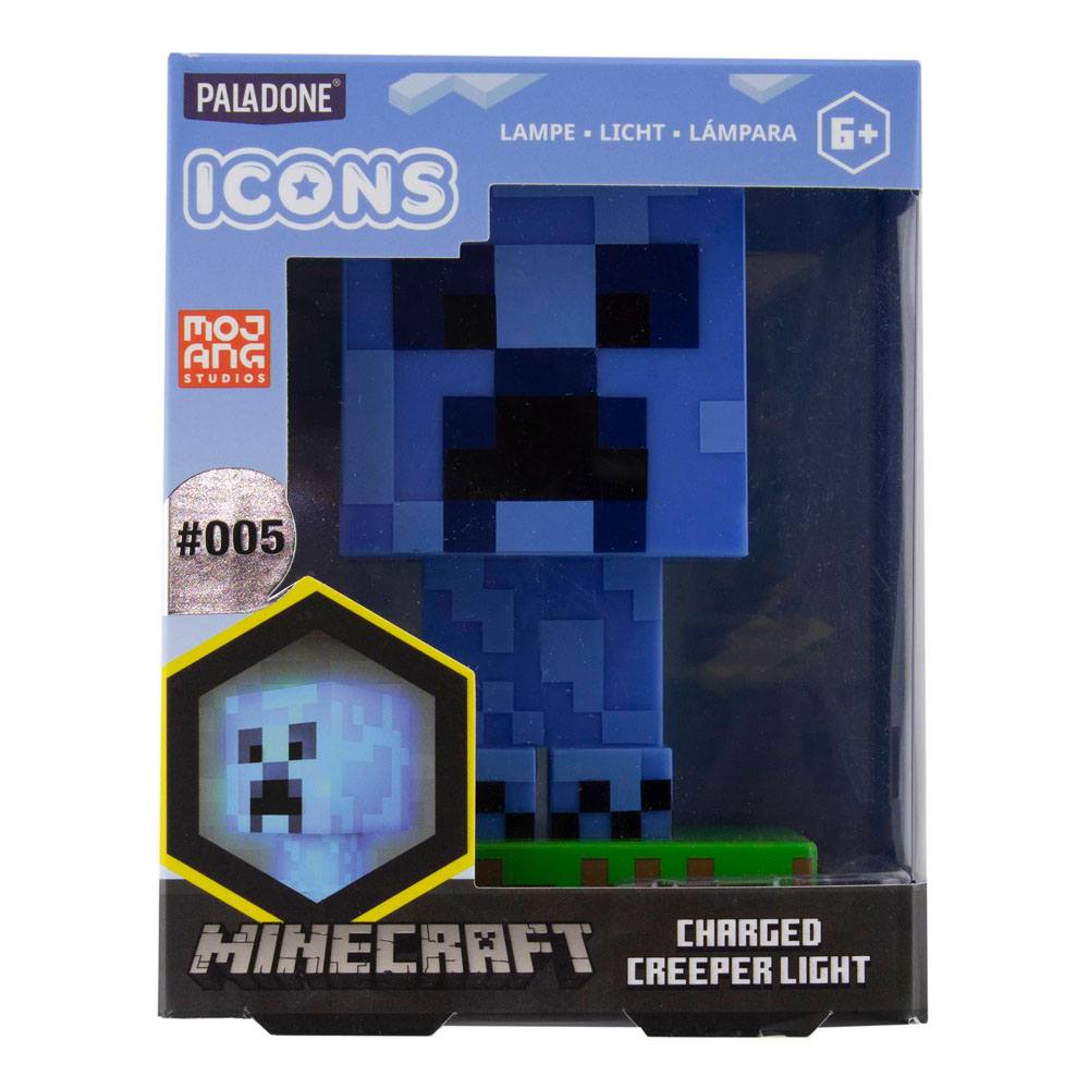 Minecraft Lámpara Icon Charged Creeper