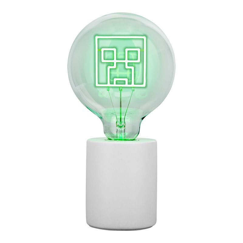 Minecraft Lámpara LED Neon Creeper