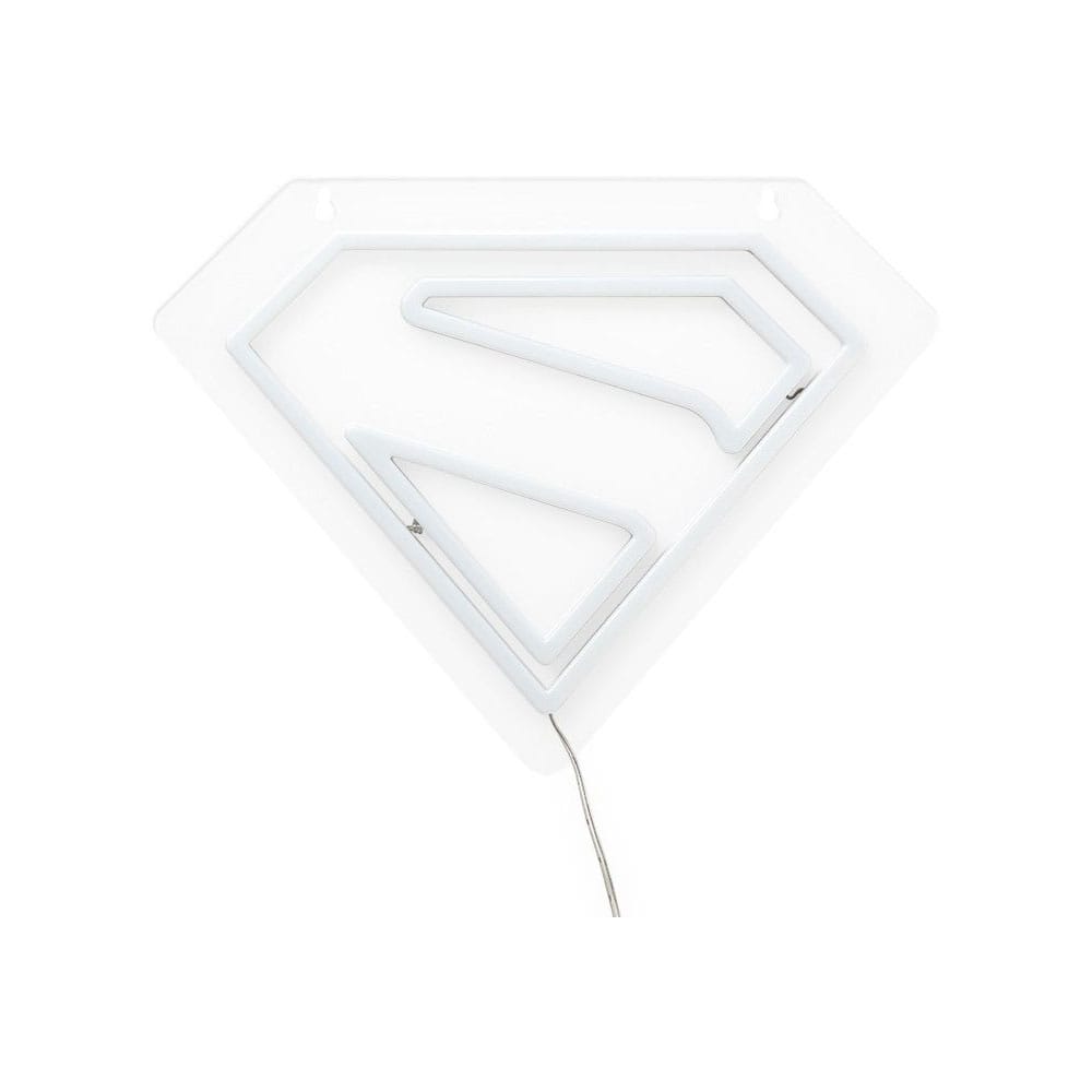 Luz de neón led para montaje en pared paladone superman Frikytopia