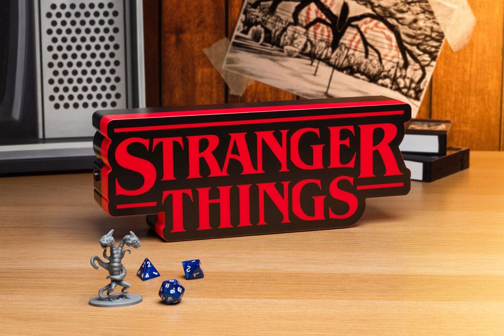 Stranger Things Lámpara Logo 31 cm
