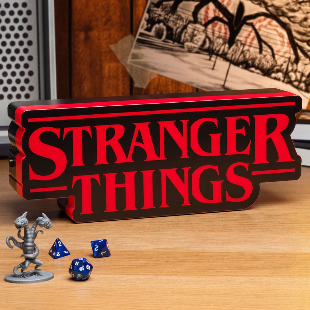 Stranger Things Lámpara Logo 31 cm