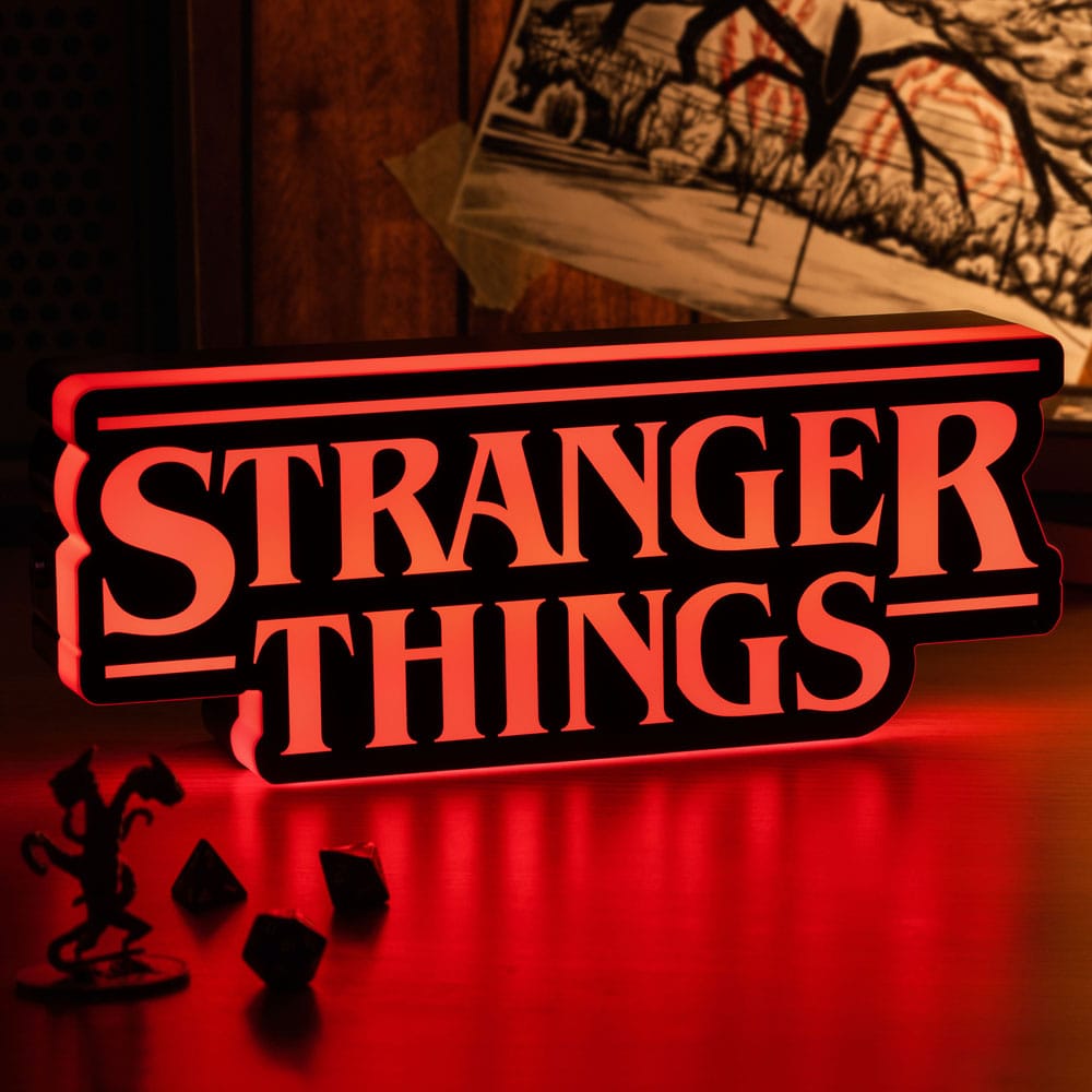 Stranger Things Lámpara Logo 31 cm