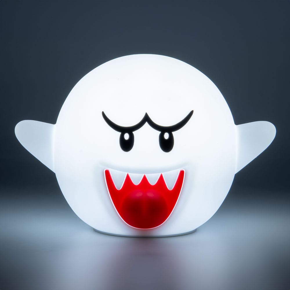 Super Mario Lámpara Squishy Glo Boo 14 cm