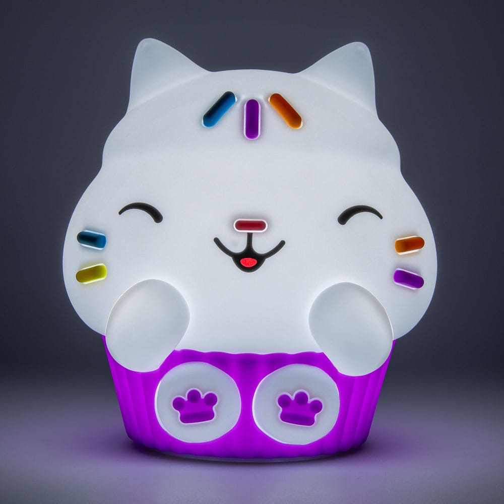 Gabby´s Dollhouse Lámpara Squishy Glo Cakey Cat 15 cm