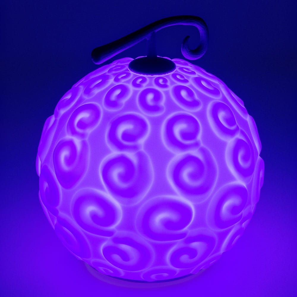 One Piece Lámpara Squishy Glo Gum Gum Fruit 15 cm