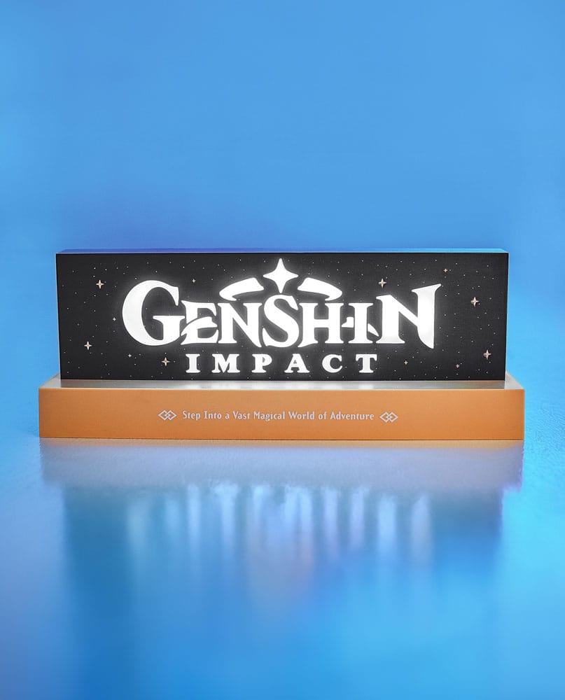 Genshin Impact Lámpara LED Logo 22 cm