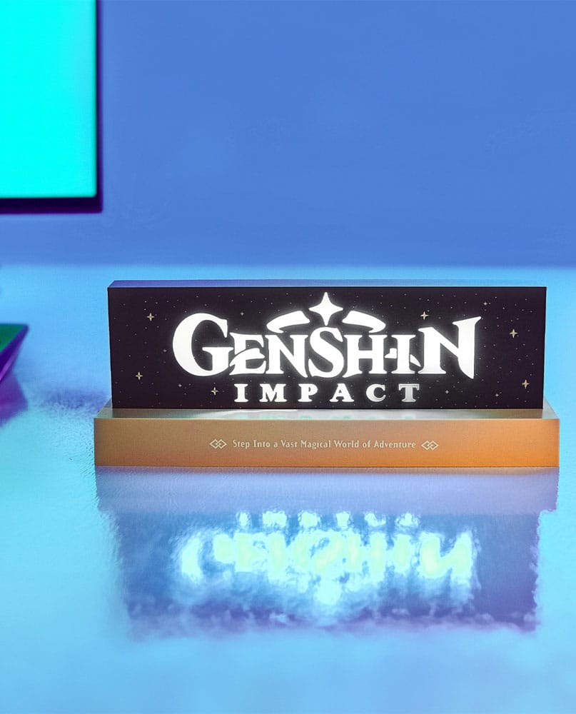 Genshin Impact Lámpara LED Logo 22 cm