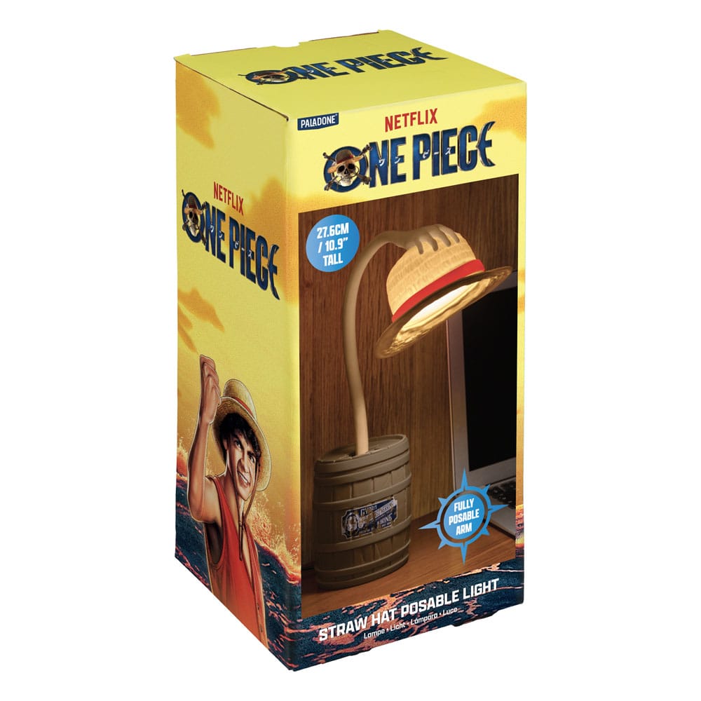 One Piece Lámpara USB Straw Hat 28 cm