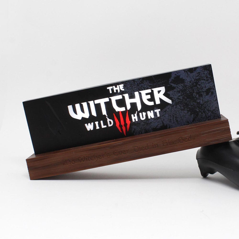 The Witcher Lámpara LED Wild Hunt Logo 22 cm Frikytopia