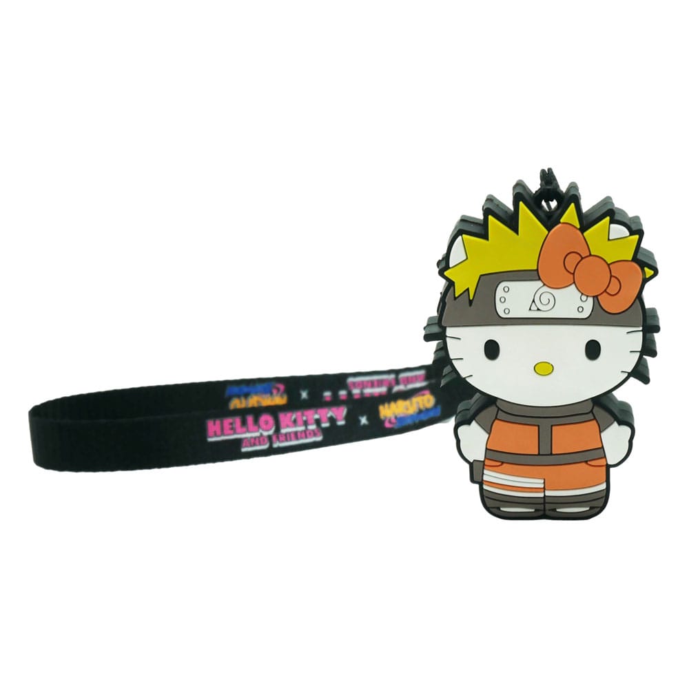 Naruto Shipudden x Hello Kitty Llavero PVC Hello Kitty Naruto Frikytopia