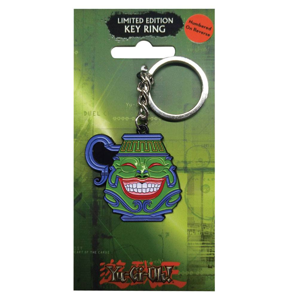 Yu-Gi-Oh! Llavero Metálico Pot Of Greed Limited Edition