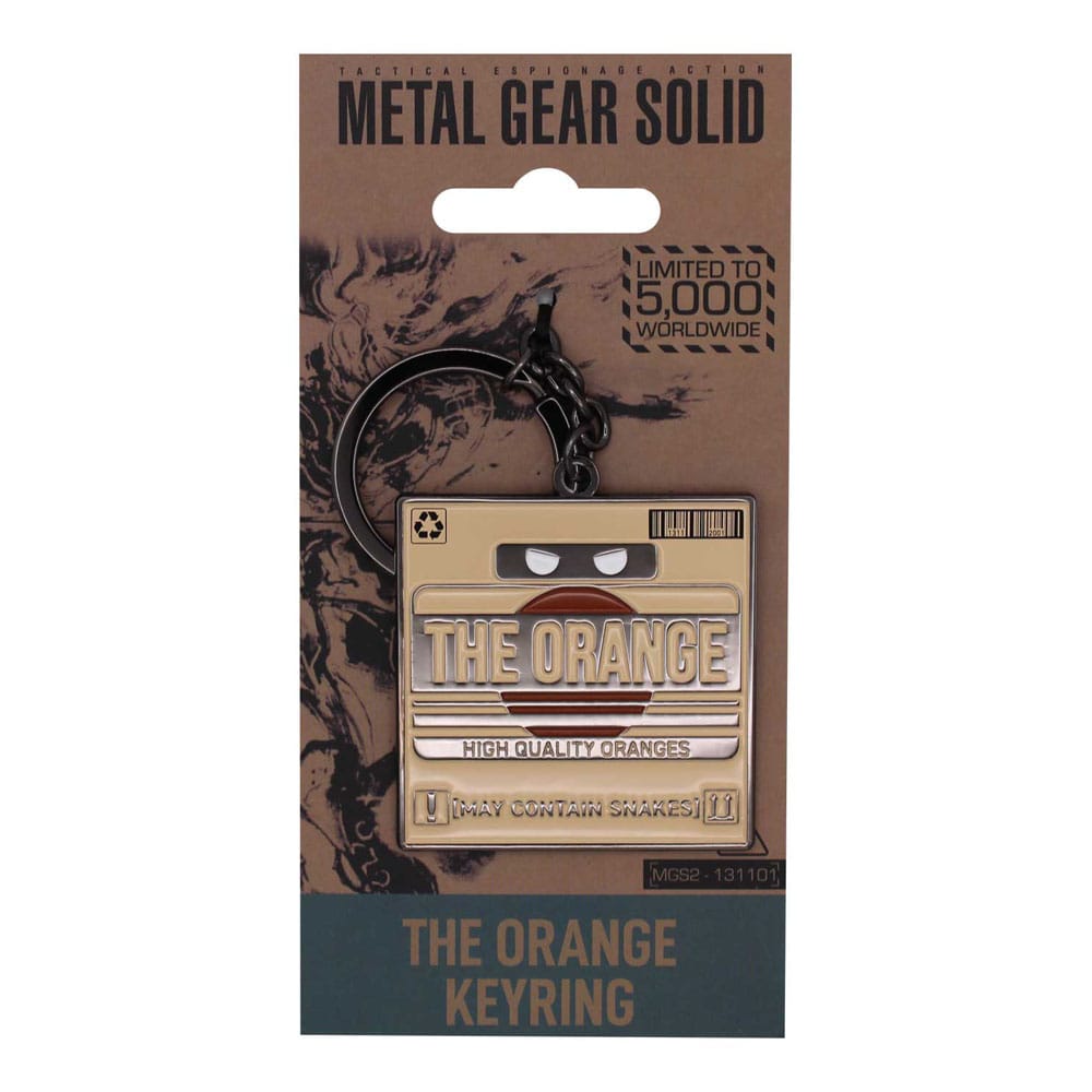 Metal Gear Solid 2 Llavero Limited Edition