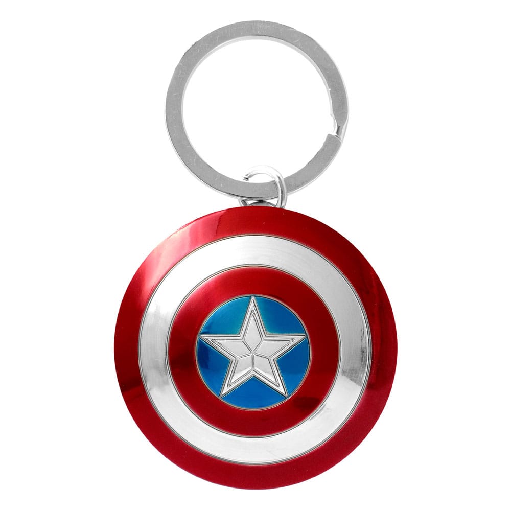 Marvel Llavero Metálico Captain America Shield