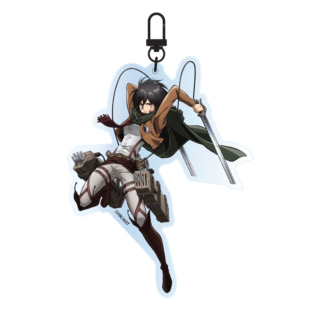 Attack on Titan Llavero acrilico Mikasa Ackermann Frikytopia