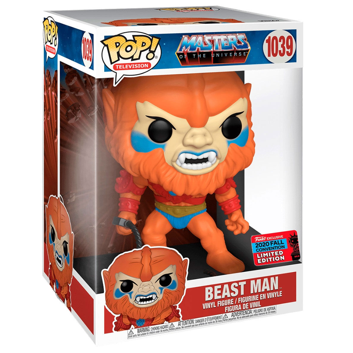 Figura POP Masters Of The Universe Beast Man Exclusive 25cm