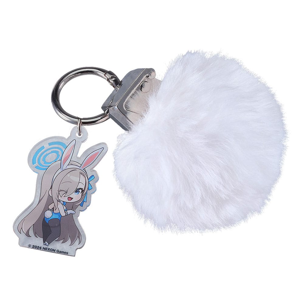 Blue Archive Acrylic Llavero Asuna's Rabbit Tail Grenade 6 cm Frikytopia