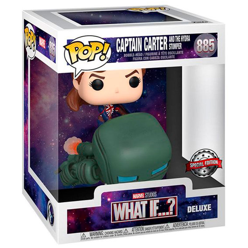 Figura POP Marvel What If Captain Carter Exclusive Frikytopia