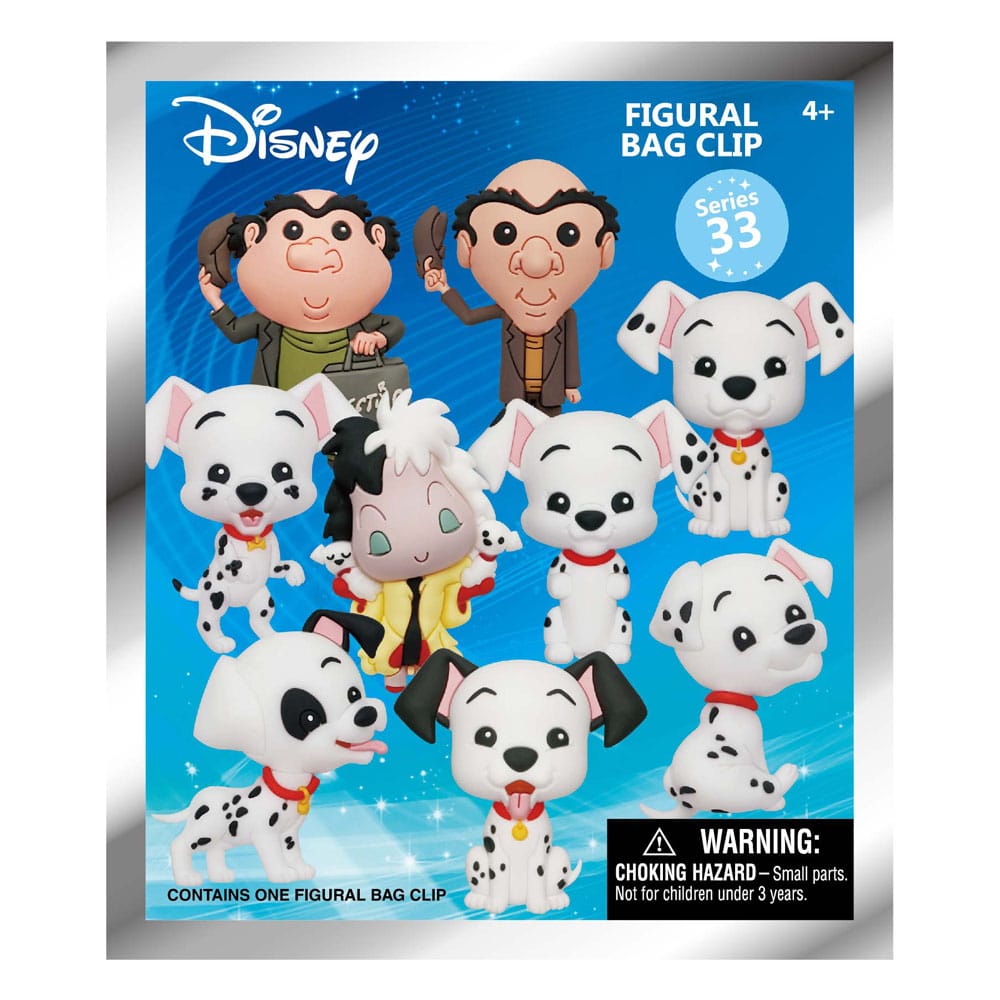Disney Colgantes PVC 3D 101 Dálmatas Series 33 Expositor (24)