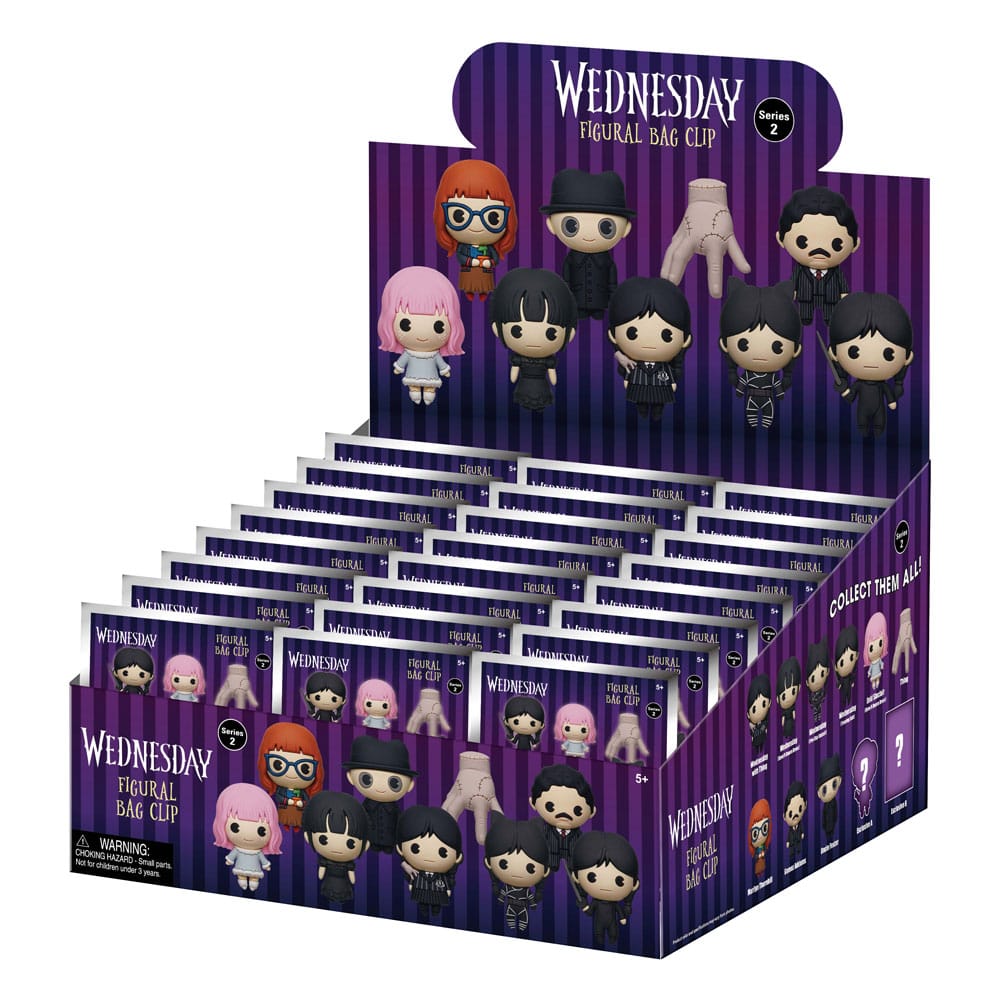 Wednesday Colgantes PVC 3D Series 2 Expositor (24)