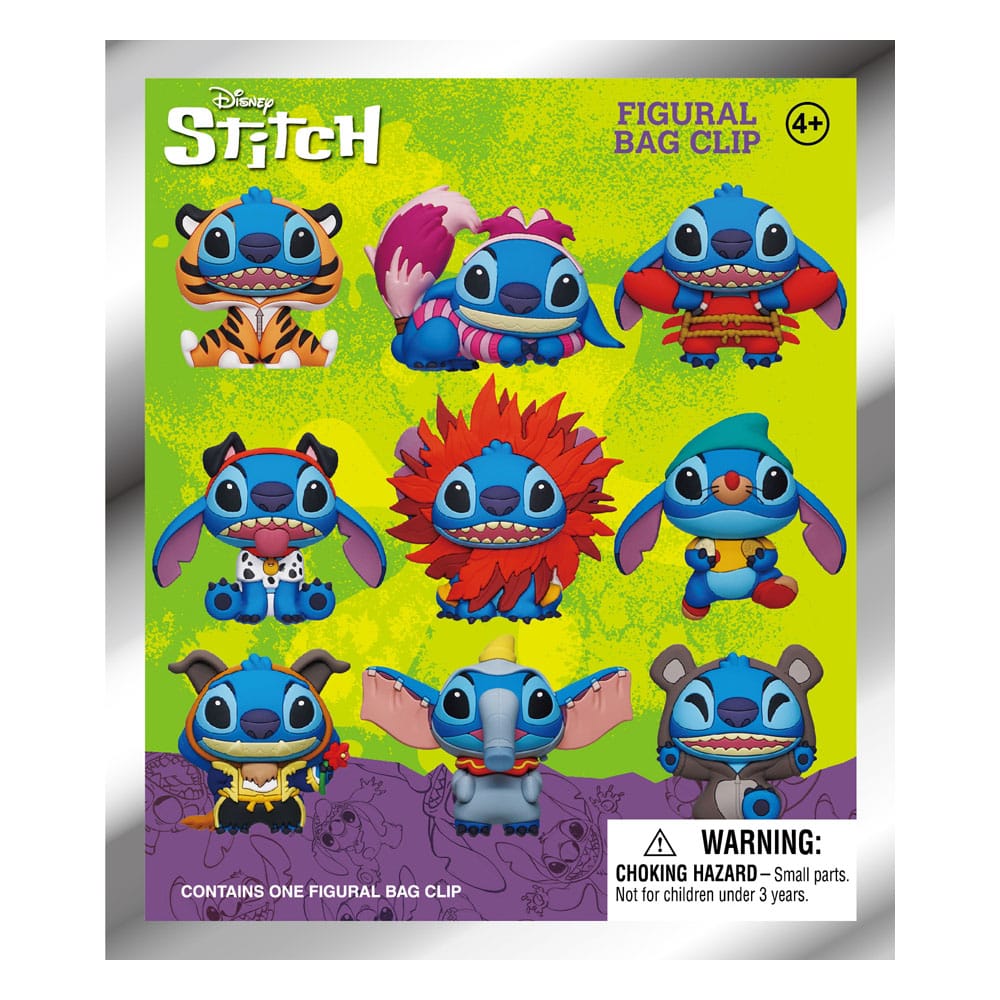 Lilo & Stitch Colgantes PVC 3D Expositor Stitch in costume Serie 1 (24)