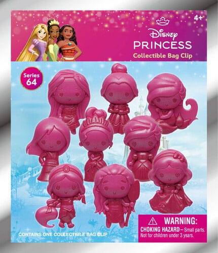 Disney Create Your World Colgantes PVC 3D Expositor Princess Serie 64 (24)