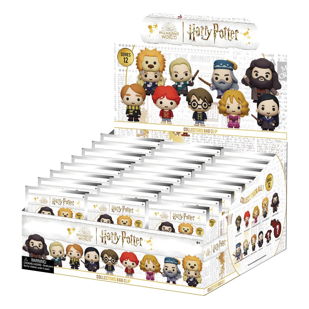 Harry Potter Colgantes PVC 3D Series 12 Expositor (24)