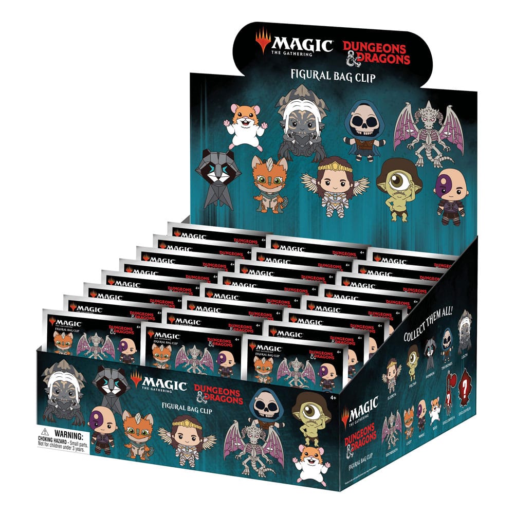 Magic the Gathering Colgantes PVC 3D Expositor Series 1 (24) Frikytopia