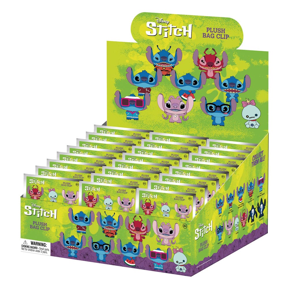 Lilo & Stitch Colgantes Peluche Stitch Expositor (24)
