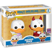 Blister 2 Figuras POP Disney Donald Duck - Donald Angel & Devil Excl