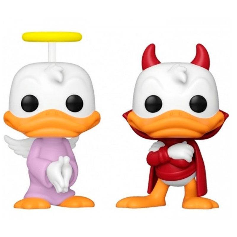 Blister 2 Figuras POP Disney Donald Duck - Donald Angel & Devil Excl