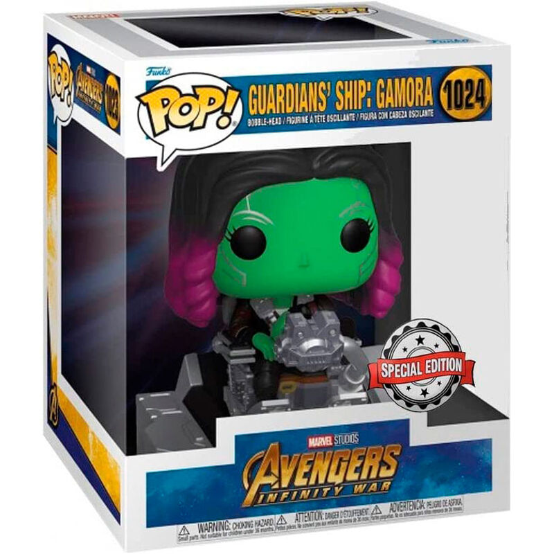 Figura POP Marvel Avengers Infinity War Guardians Ship Gamora Exclus