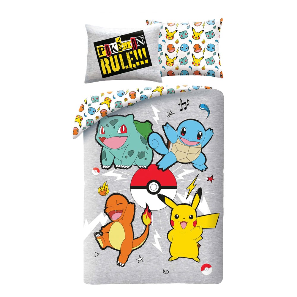 Pokémon Funda Nórdica Ver. 5 140 x 200 cm / 70 x 90 cm Frikytopia
