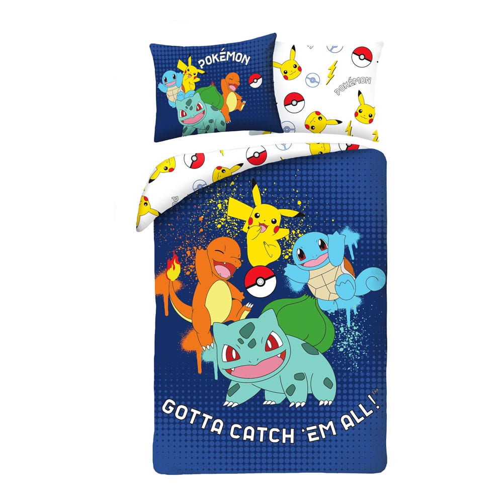 Pokémon Funda Nórdica Ver. 10 140 x 200 cm / 70 x 90 cm Frikytopia