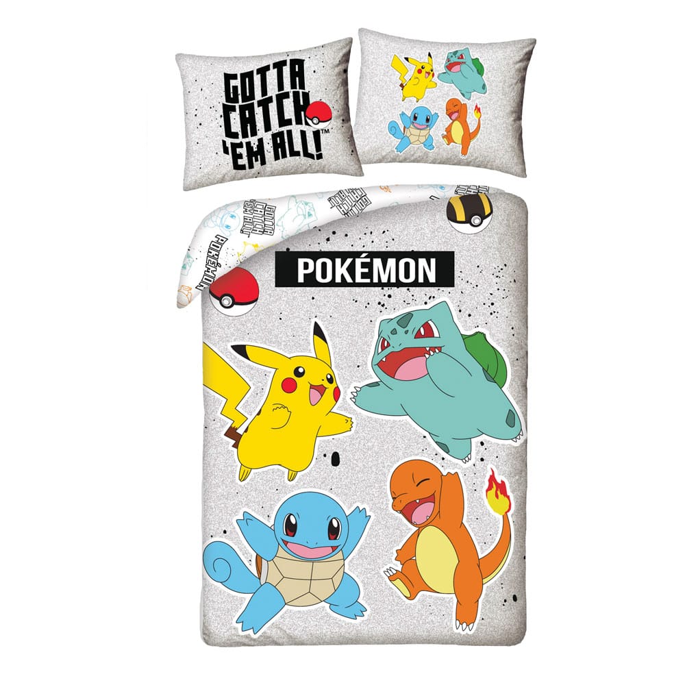 Pokémon Funda Nórdica Ver. 11 140 x 200 cm / 70 x 90 cm Frikytopia