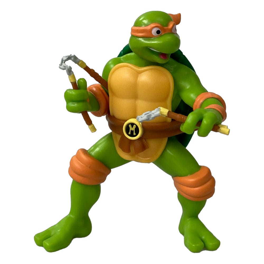 Las Tortugas Ninja Minifigura Ninja Retro Michelangelo 9 cm Frikytopia