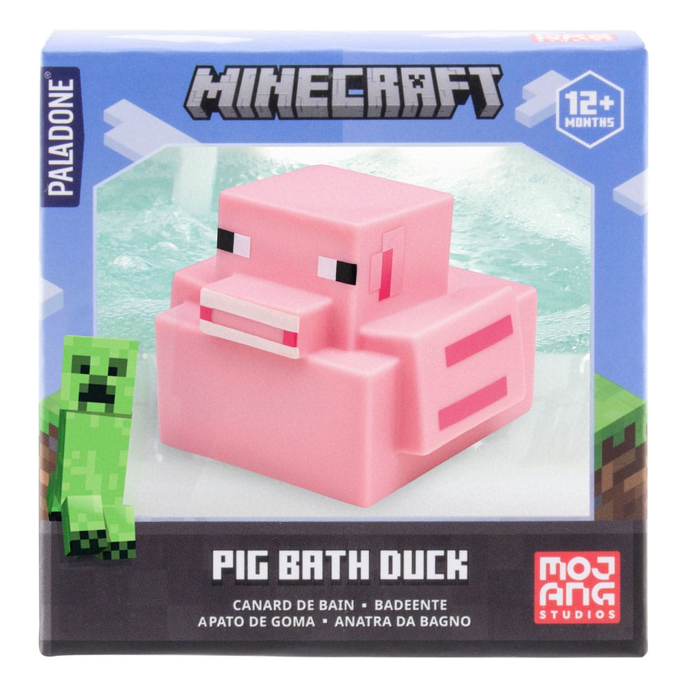 Minecraft Pato del Baño Pig 6 cm