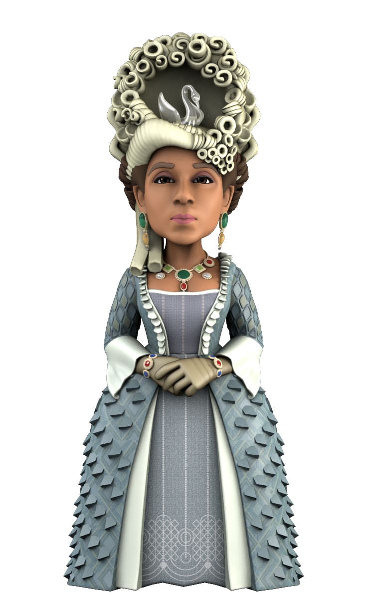 Los Bridgerton Figura Minix Reina Carlota de Mecklemburgo-Strelitz 12 cm