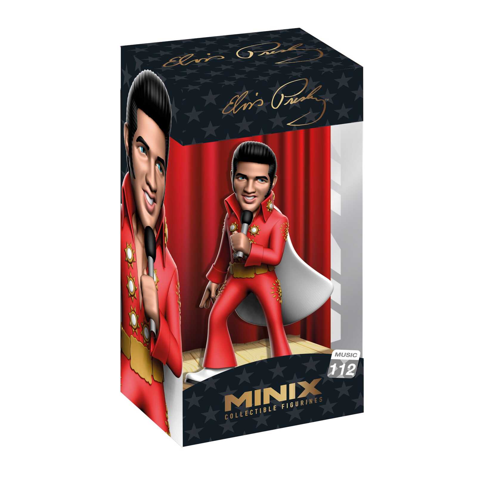 Elvis Presley Figura Minix Elvis Red Suit 12 cm