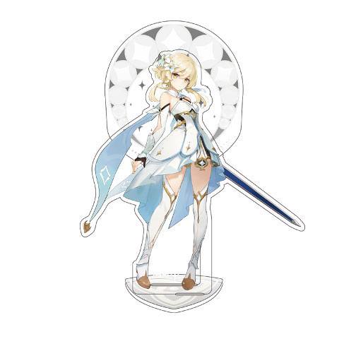 Genshin Impact Figura acrilico Traveler Theme Series Character Traveler Lumine 14 cm Frikytopia