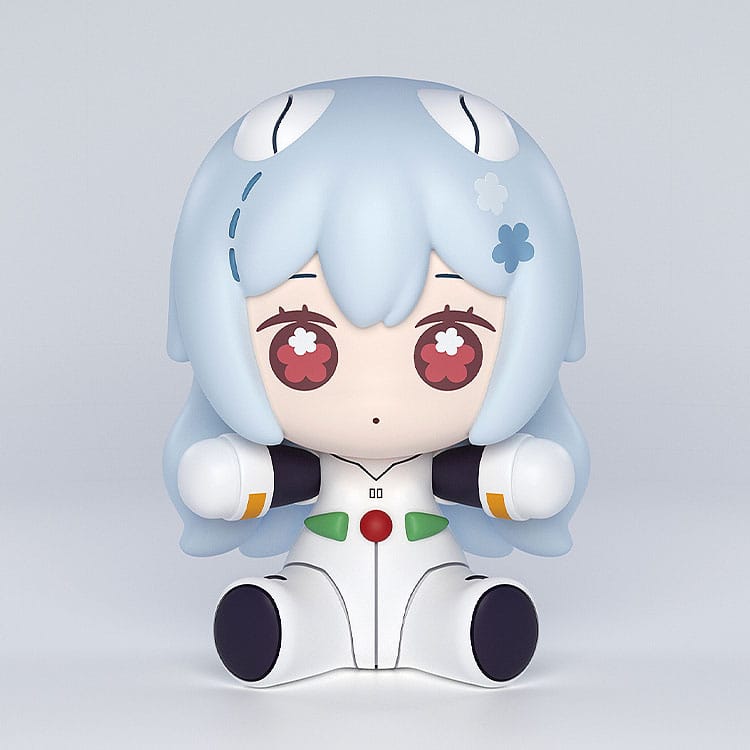 Neon Genesis Evangelion: Rebuild Of Evangelion Figura Chibi Huggy Good Smile Rei Ayanami: Long Hair Ver. 7 cm