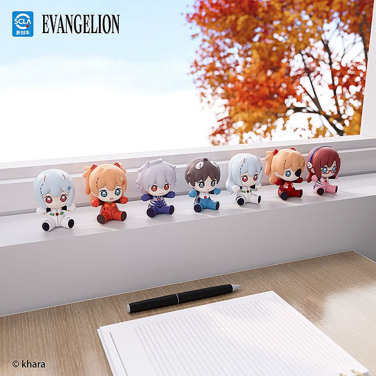 Neon Genesis Evangelion: Rebuild Of Evangelion Figura Chibi Huggy Good Smile Rei Ayanami: Long Hair Ver. 7 cm
