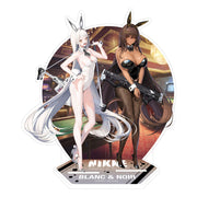 Goddess Of Victory: Nikke Diorama Acrilico Blanc & Noir 18 cm