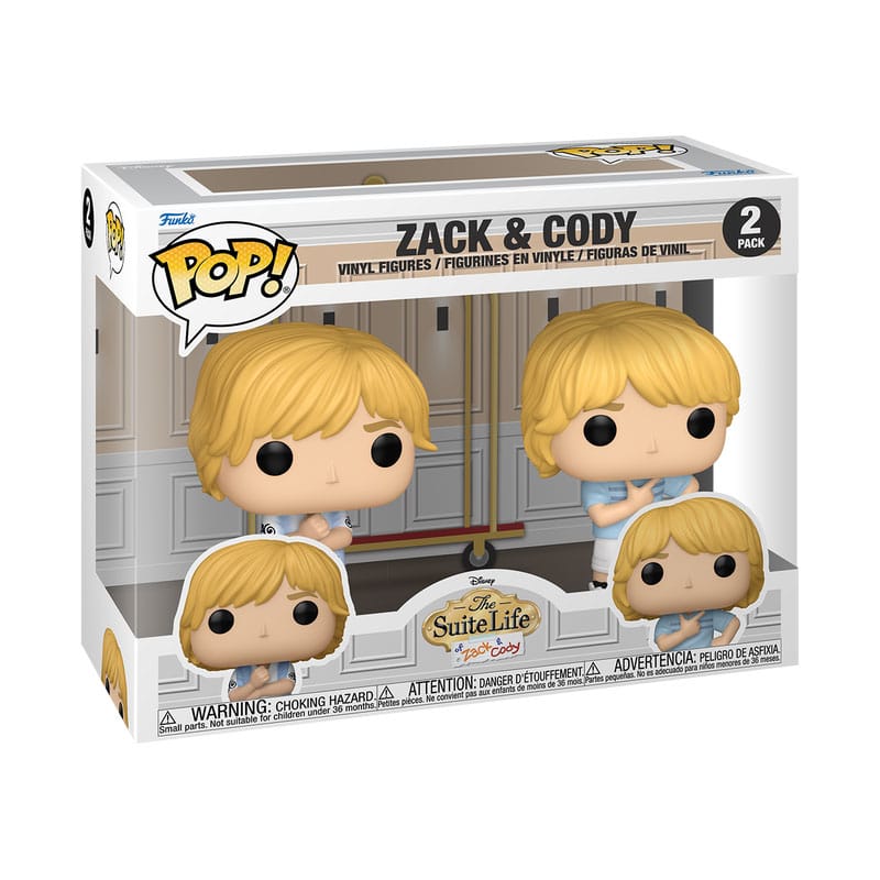Funko Pop! Hotel, dulce hotel: Las aventuras de Zack y Cody Pack de 2 Television s Zack & Cody — ATTACK ON TITAN
