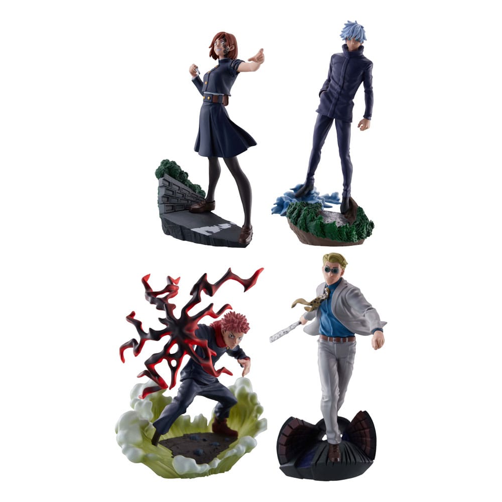 Jujutsu Kaisen Petitrama Series PAck de 3 Figuras Jujutsu Kaisen Series Vol.2 Set 9 cm Frikytopia